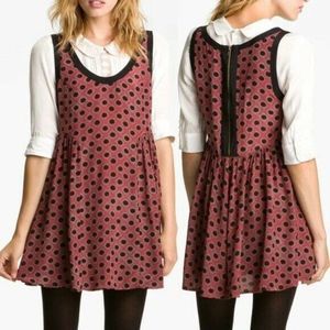 Free People Molly Swing Dress in Sangria Size M